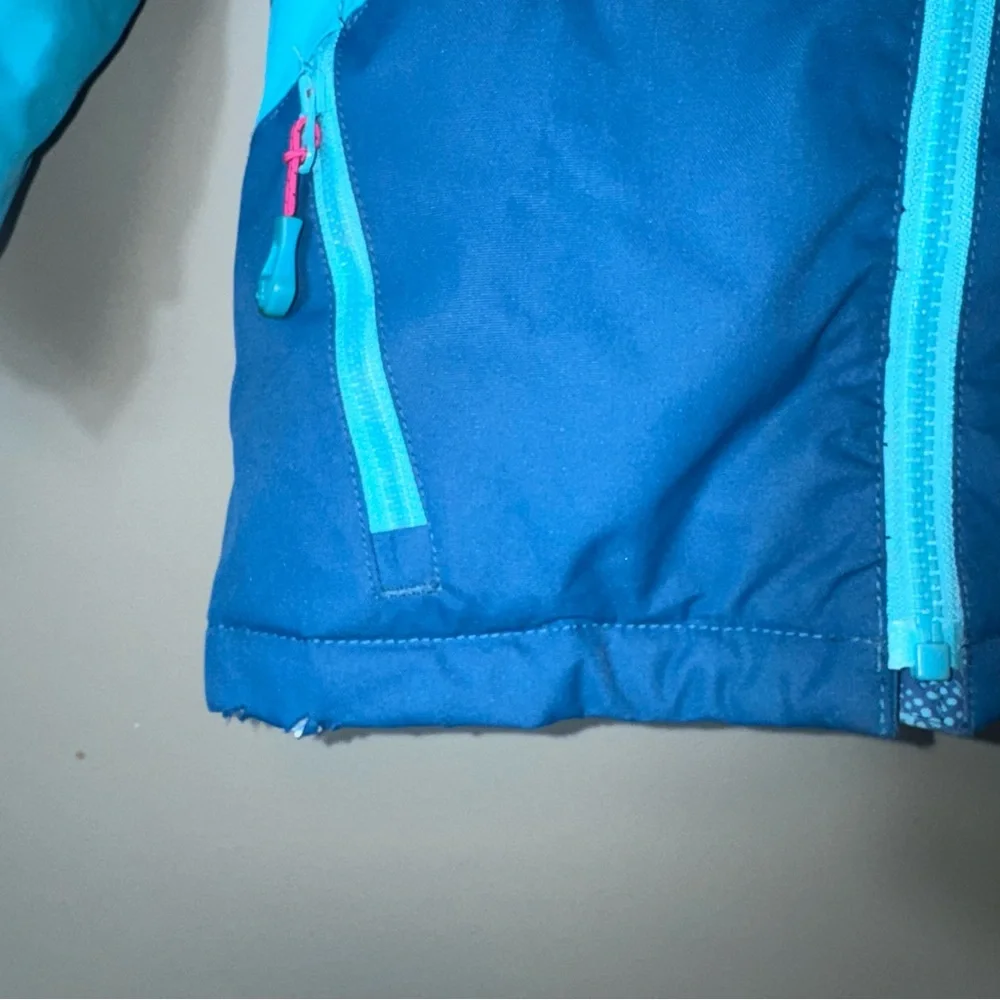 Kamik Girls Evie insulated snow jacket Blue Size 110/5‎